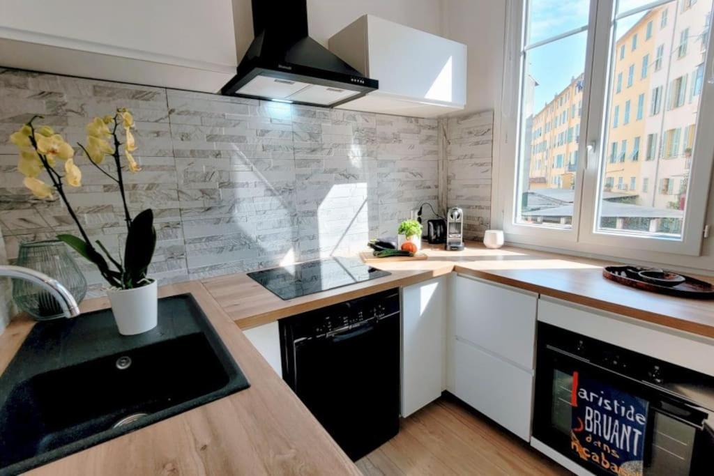 Ze Perfect Place - Confortable Appartement 2 Chb - Asc - Port - Garibaldi Nice Exteriör bild